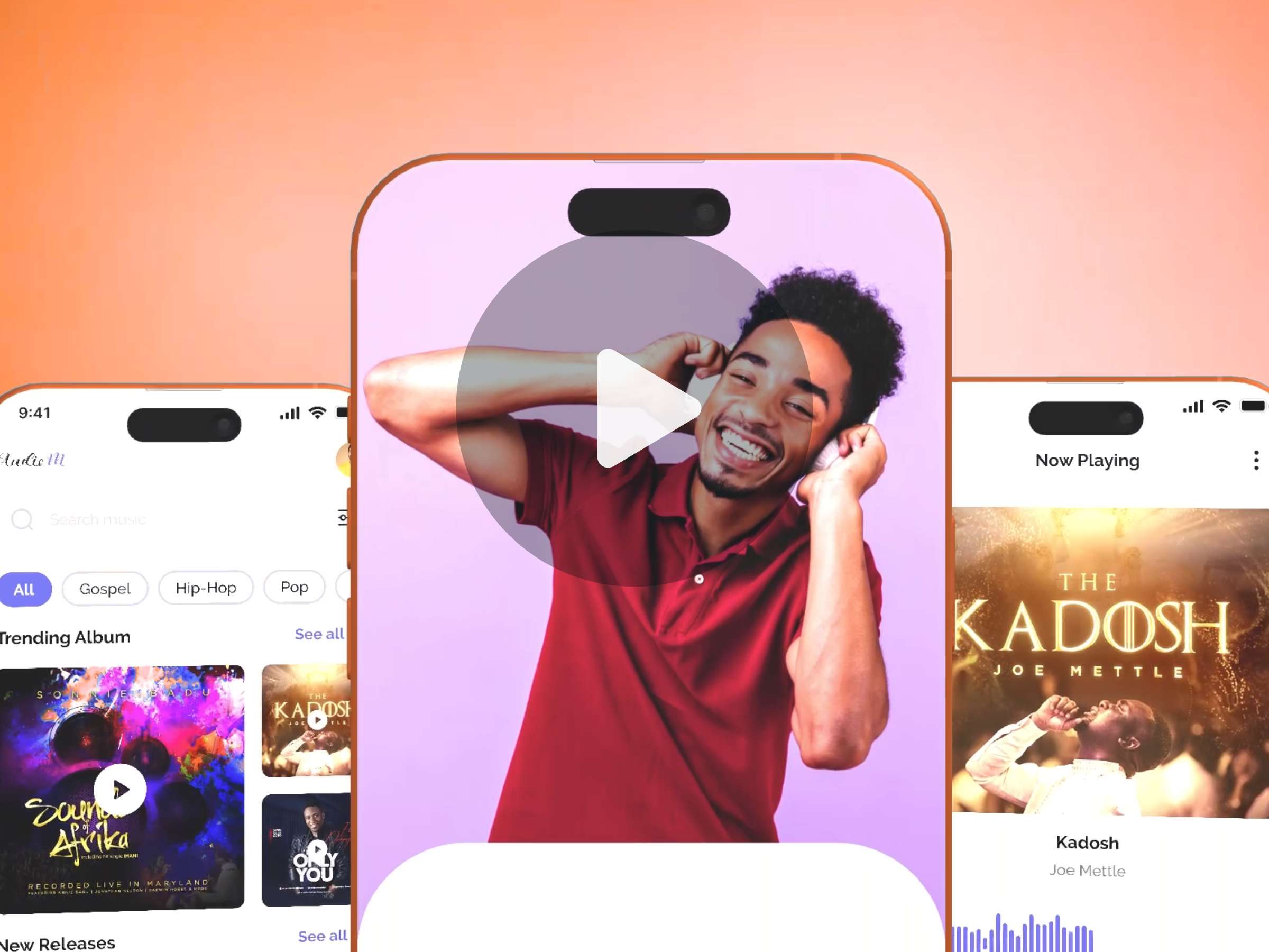 Motion Mockups preview with animated device frames